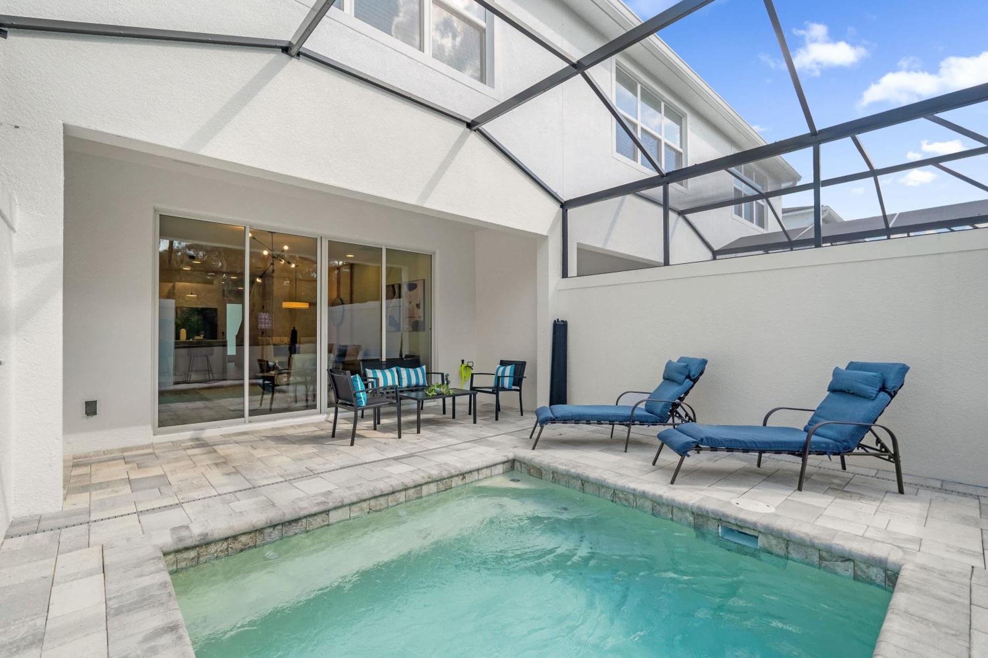 Upstay - Townhouse With Private Pool And Foosball Orlando Extérieur photo